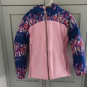 Spyder Kids Jacket - Pink and Blue